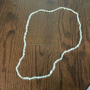 Elegant White Pearl Necklace